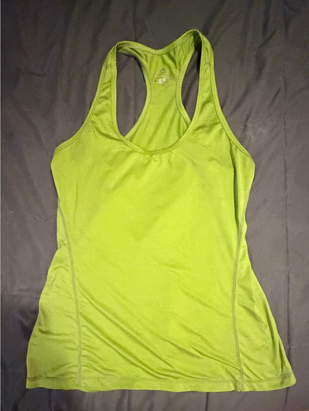 ICYZONE RACERBACK NEON GREEN- size medium